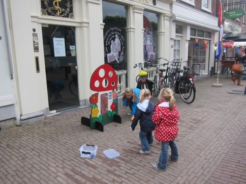 Ballengooien - Paddenstoel